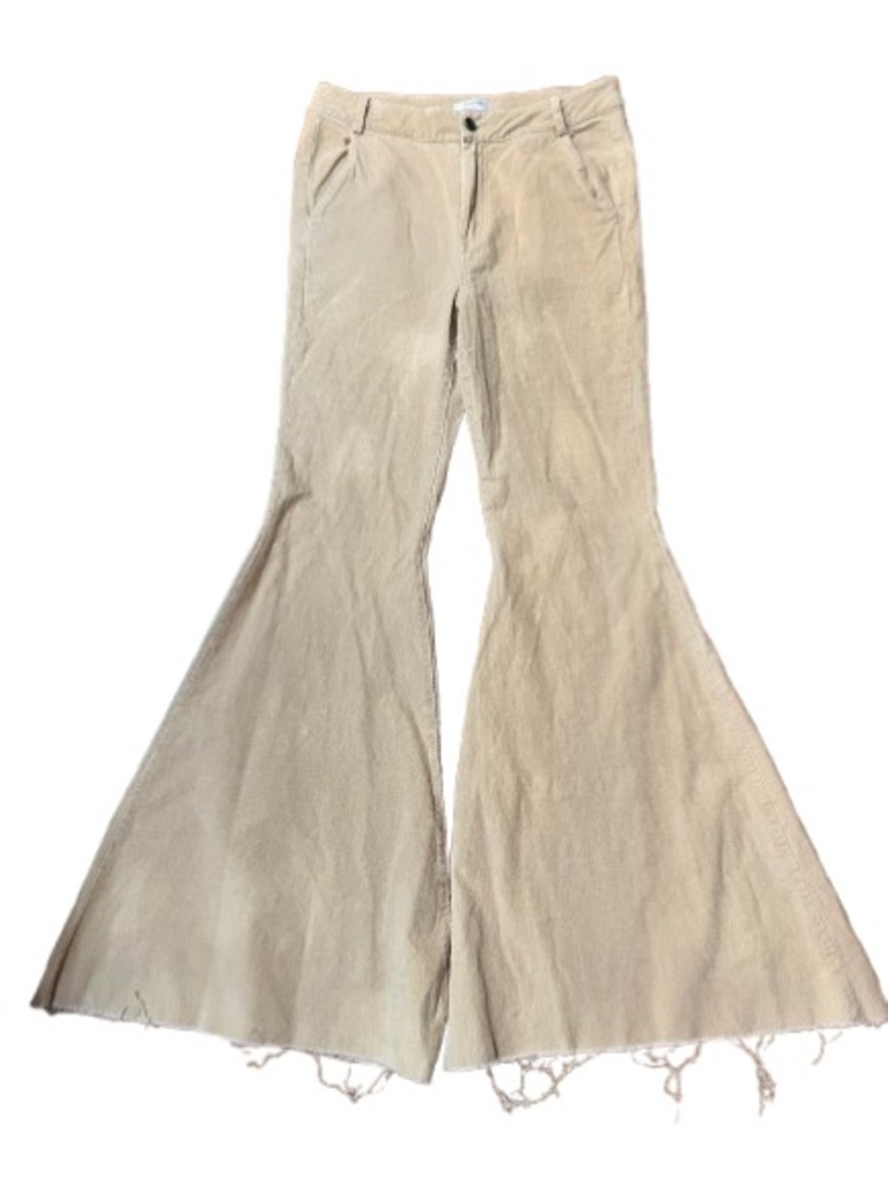 Reverof Flare Bell Bottoms Corduroy Cowgirl Pants Size Medium